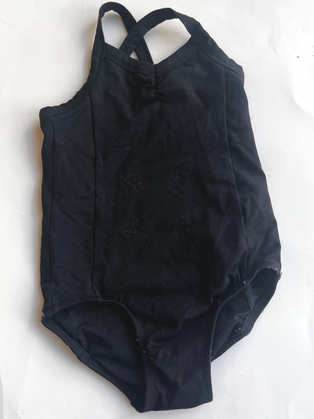 GAP Classic Black Kids dance bodysuit-